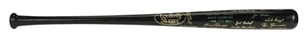 1996 New York Yankees World Series Champions Black Engraved Bat